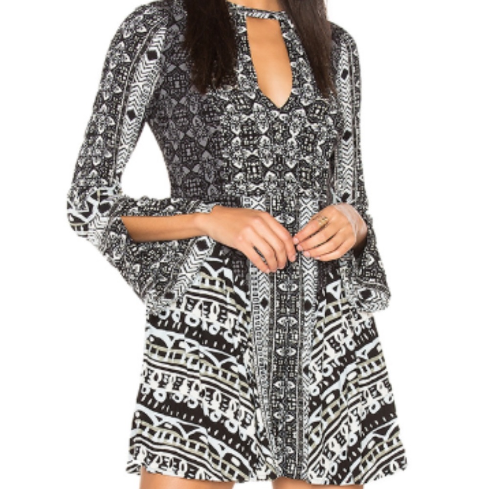 Free People Aztec Printed Dress